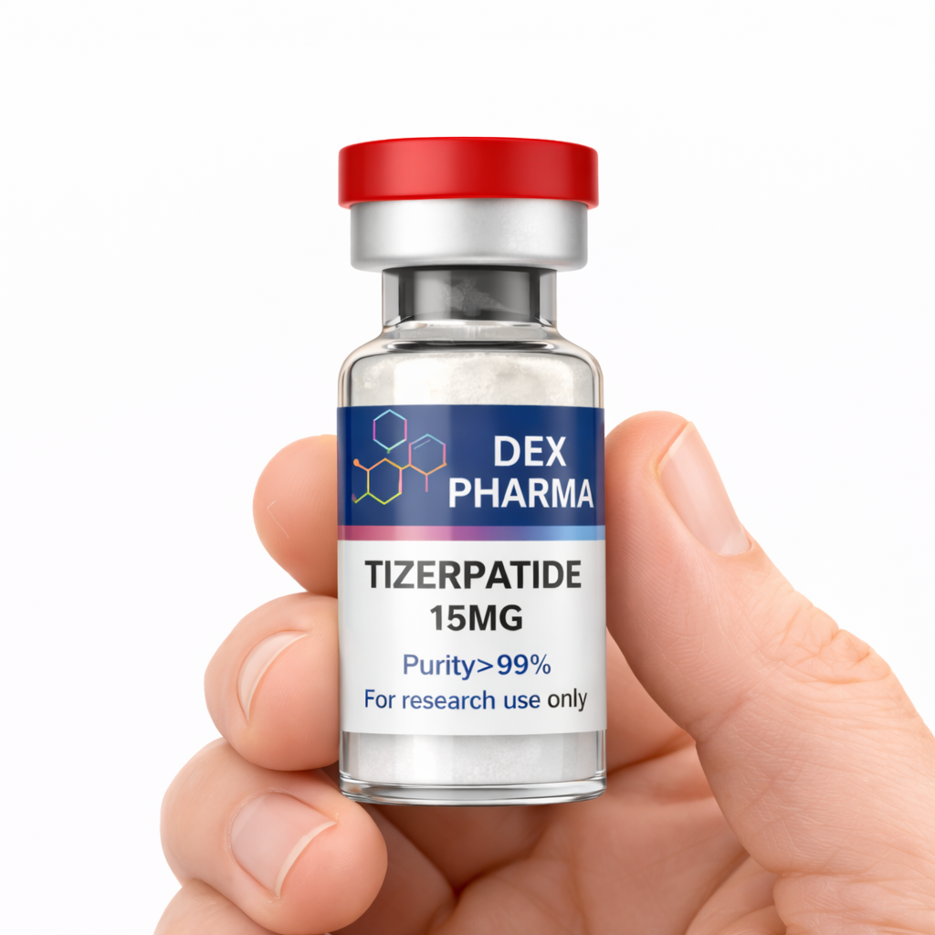 TIZERPATIDE 15MG  - 4 FRASCOS + DILUENTE