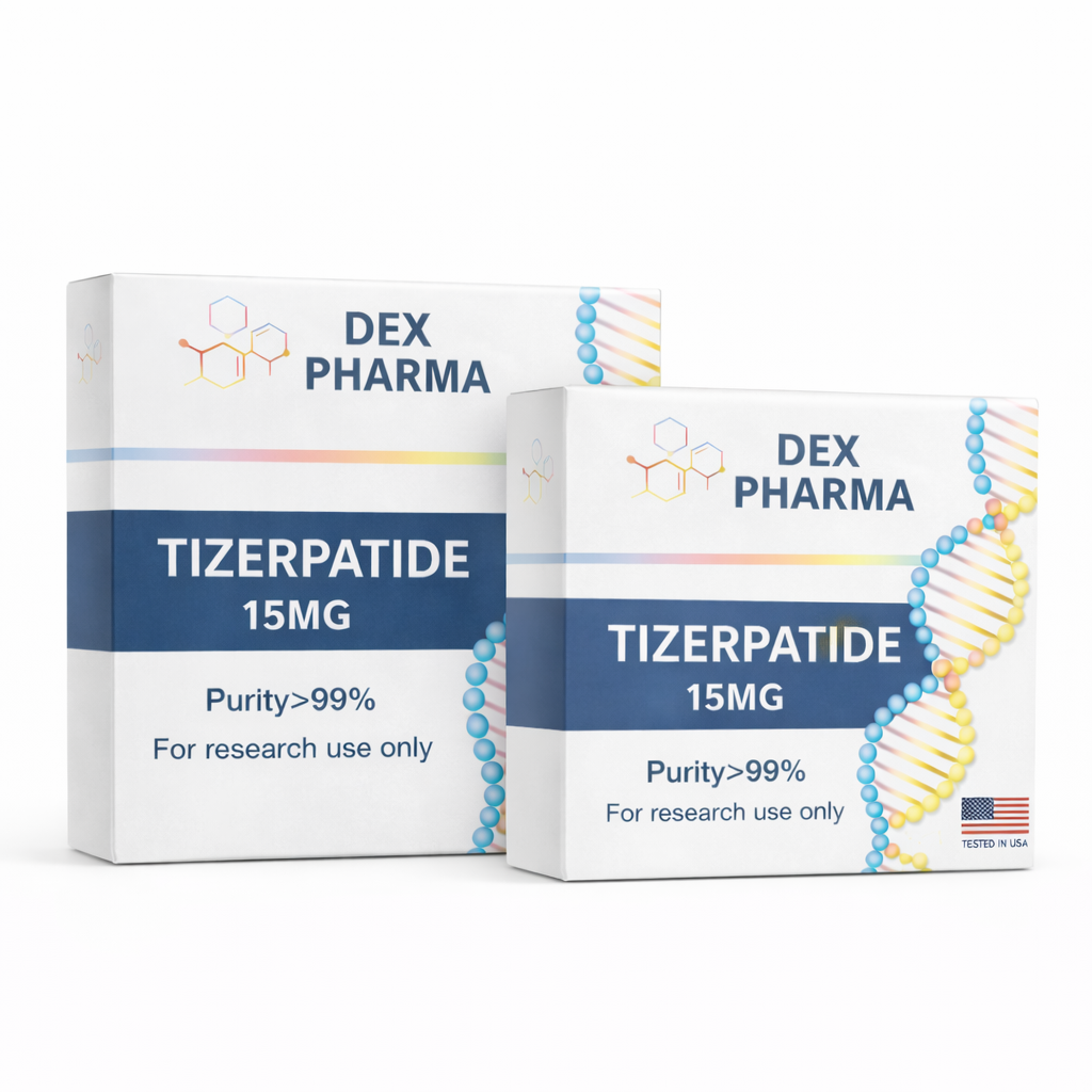 TIZERPATIDE 15MG  - 4 FRASCOS + DILUENTE