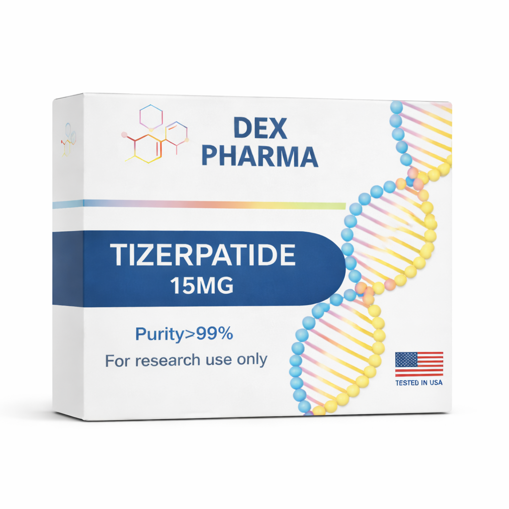 TIZERPATIDE 15MG  - 4 FRASCOS + DILUENTE