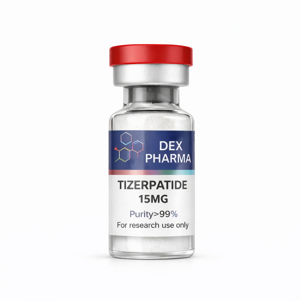 TIZERPATIDE 15MG  - 4 FRASCOS + DILUENTE