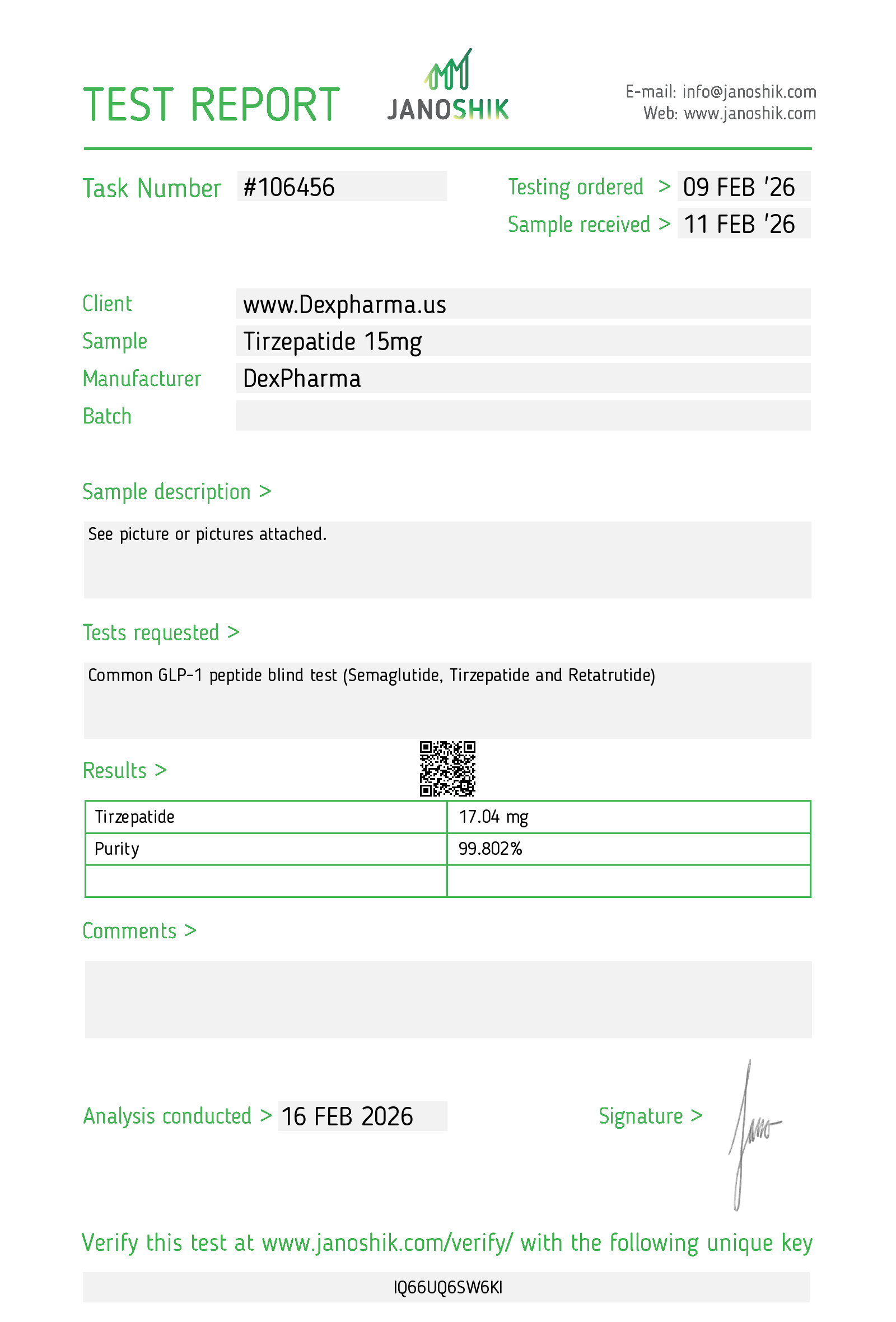 TIZERPATIDE 15MG  - 4 FRASCOS + DILUENTE