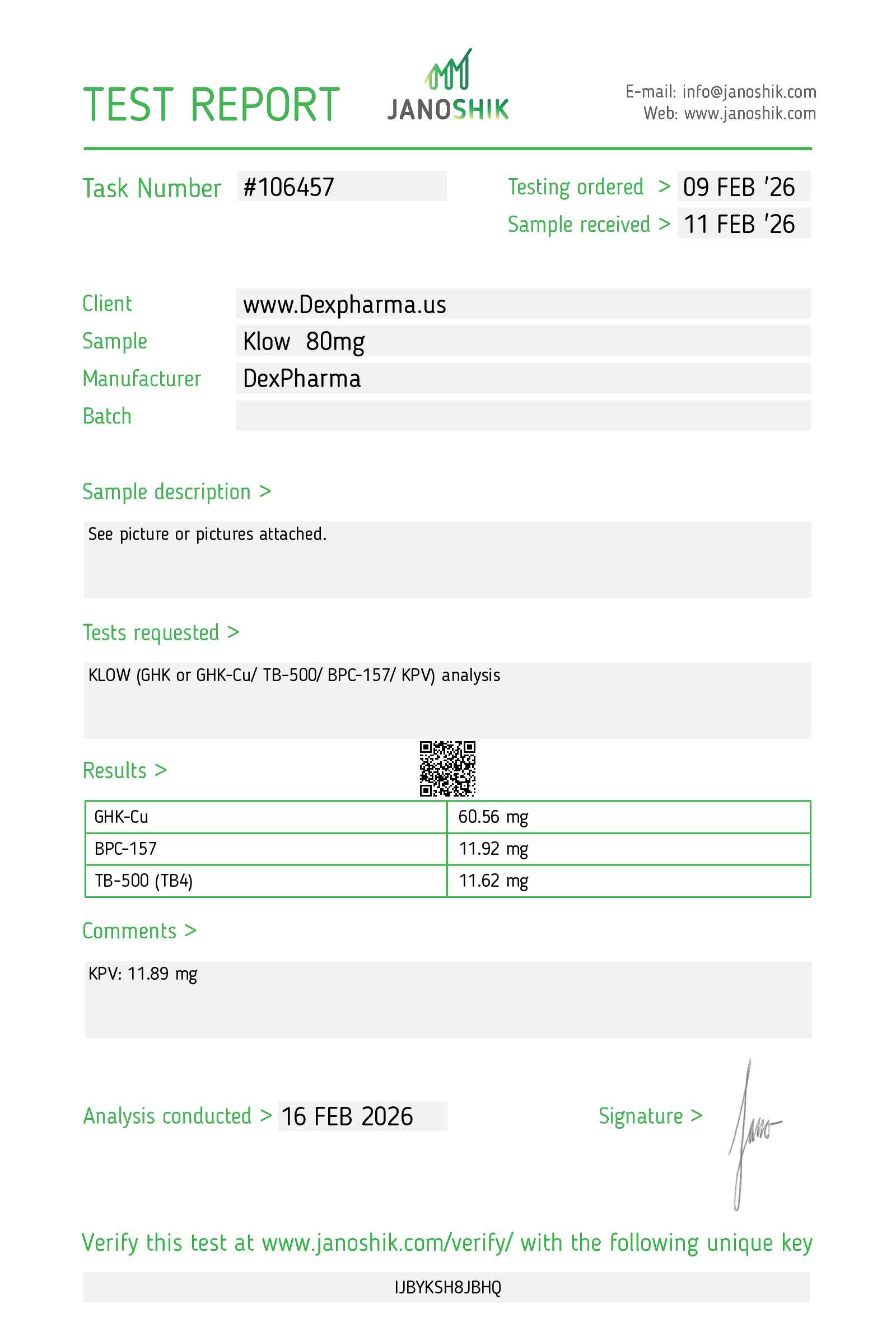 KLOW 80MG - FRASCO + DILUENTE