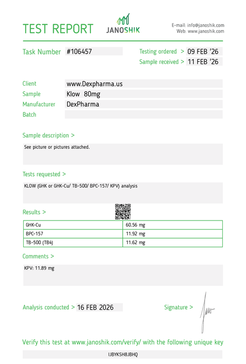 KLOW 80MG - FRASCO + DILUENTE